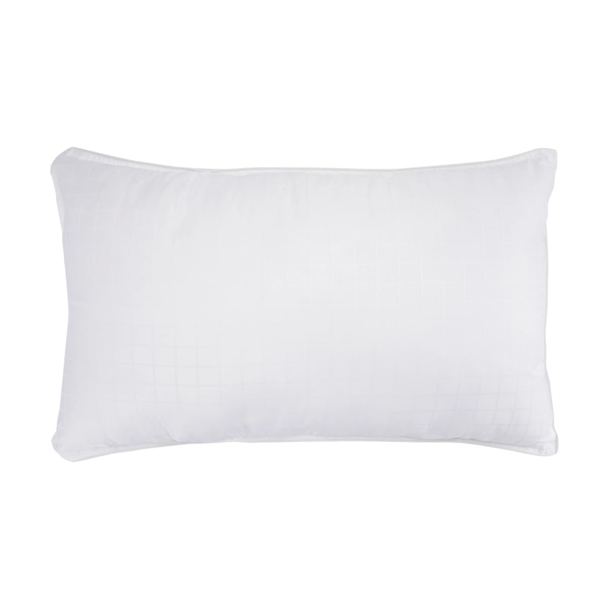 Rosin | Premium Vacuum Pillow | Right Blend of Softness & Firmness | Easy to wash & Maintain (50 X 80 cm, Dobby Check)