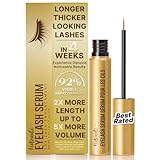 VieBeauti Lash Serum for Eyelash Growth: Eyelash Growth Serum with Advanced Formula to Boost Longer Fuller and Thicker Looking Lashes - Vegan & Cruelty-Free for Sensitive Eyes 5-Month Supply - 5 ML