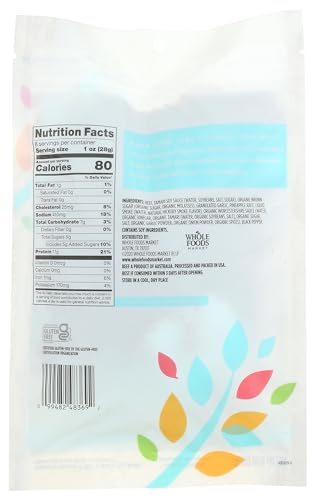 365 by Whole Foods Market, Original Family Size Beef Jerky, 8 Ounce - image 2
