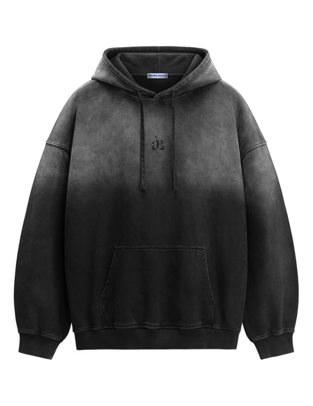 Aelfric Eden Essential Hoodie für Herren Oversized Ausgewasc