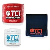 TC1 Tighten More Bundle Includes Sweat Ignition Gel, Sculpting Gel and Regular Size Sweat Belt