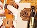 Custom Bygone Mark Bookmark with Pen Holder Erebloom Personalized Magnetic Bookmarks with Initial Magnetic Leather Pen Holder Bookmark for Reading Women and Men Gifts for Booklovers (Brown, G)