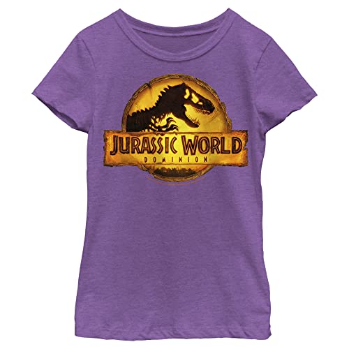 T-shirt Jurassic World fini les vêtements fragiles haut fille violet uni S