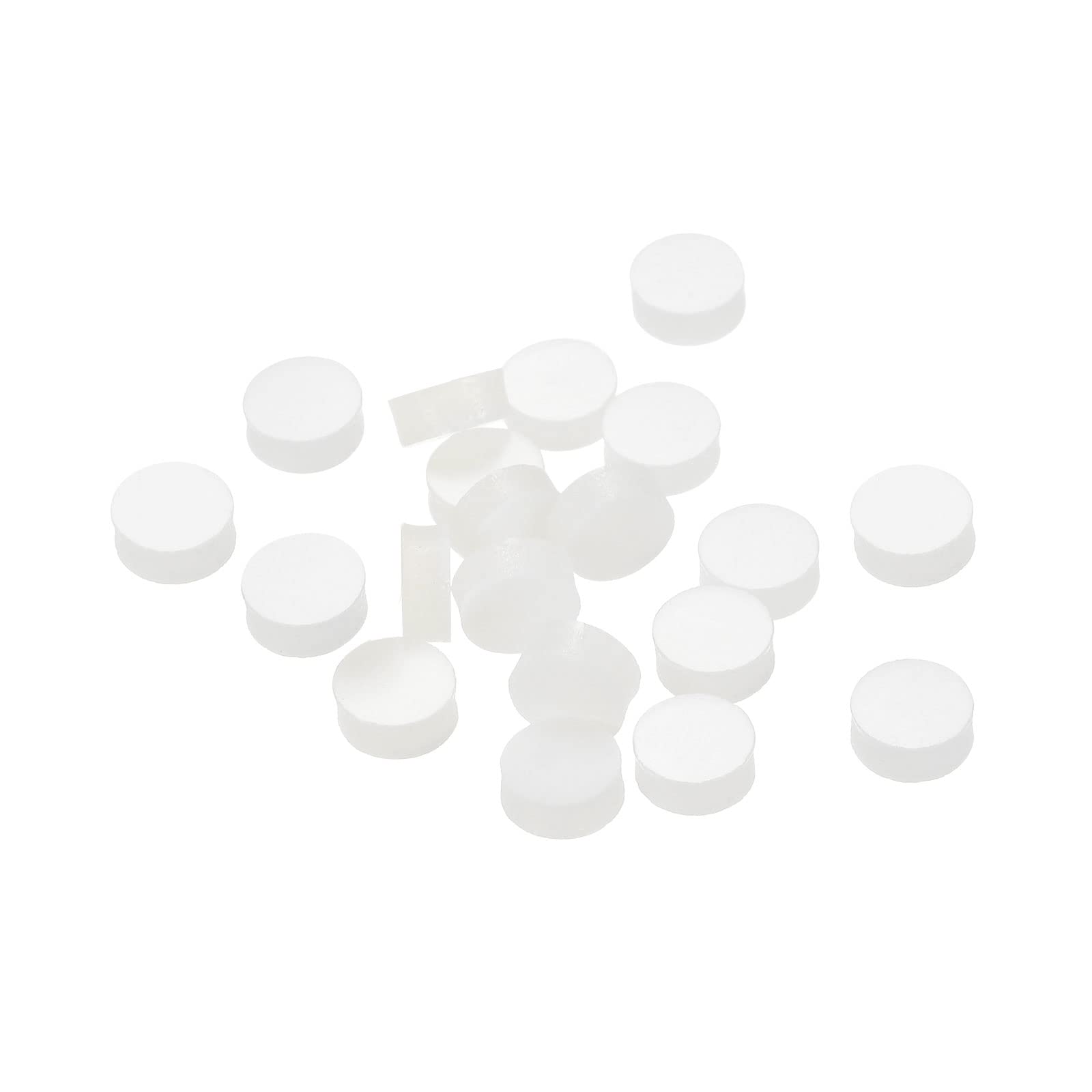 MECCANIXITY Inlay Fretboard Dots Guitar Inlay Dots White Acrylic Inlays Mark Point 6x2.5mm for Guitar Fingerboard, Pack of 20