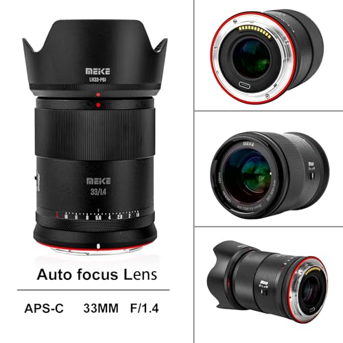 Image of Meike 33mm F1.4 Large Aperture APS-C Frame AF STM(Stepping Motor) Lens Auto Focus Fixed Prime Portrait Lenses for Nikon Z Mount Mirrorless Cameras Z30 Z50 Z