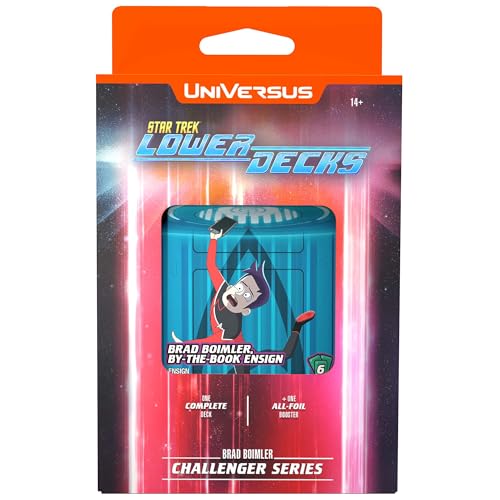 Star Trek Lower Decks Challenger Series Boimler édition collector avec cartes Foil