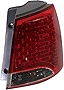 Evan-Fischer Tail Light Assembly Compatible with 2011-2013 Kia Sorento Outer Halogen Passenger Side