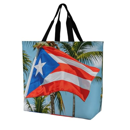 Cute Cardinal Birds Tote Bag for Women Reusable Grocery Shoulder Bags Shopping Bag for Travel, Groceries