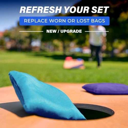 Image of GoSports Classic Cornhole Bean Bags Set of 4-16 Colors Available - Regulation All Weather, Mix and Match
