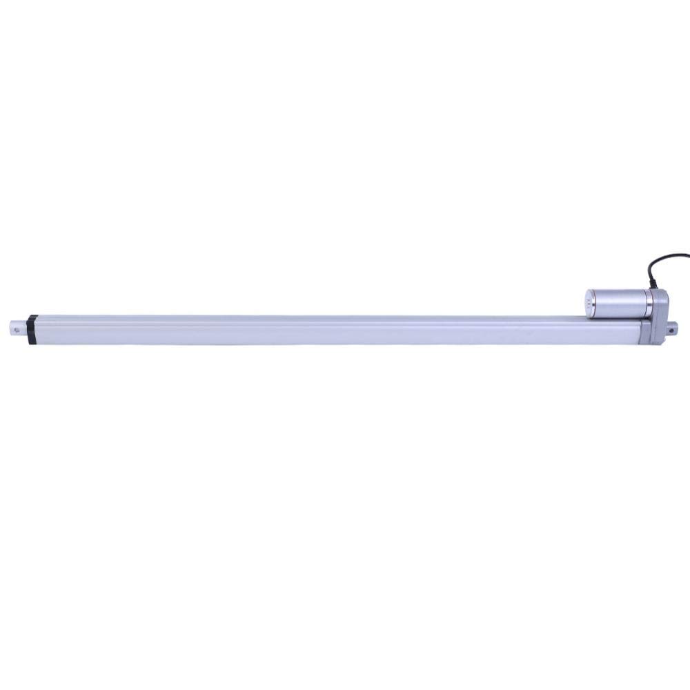 Elektryczny siłownik liniowy Akozon, siła 12 V, skok 1500 N 200-750 m Elektryczny popychacz o dużej prędkości (750 mm)