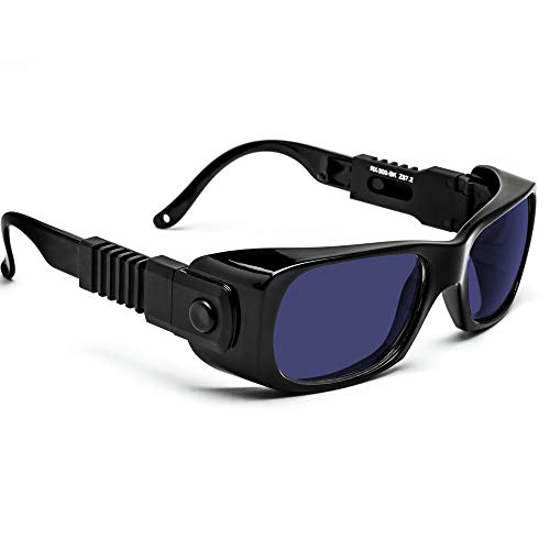 Image of Model #300 Torching Safety Glasses, Cobalt Blue Shade 8