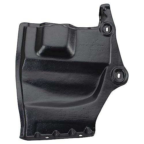 Image of TRQ Driver & Passenger Side Engine Splash Shield Compatible with 2009-2014 Nissan Murano 2011-2017 Quest NI1228129 NI1228130