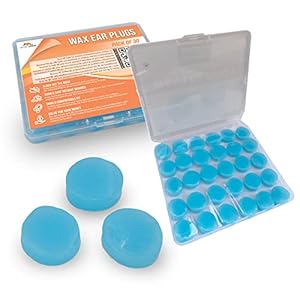 Mobi Lock EAR-WAX-PLW-30 Wachsohrstöpsel 30er-Pack