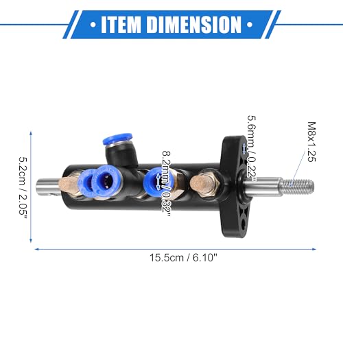 Image of Air Control Valve Foot Pedal, 6.10 inchx2.05 inchx2.91 inch Tire Tyre Changer Machine Parts Universal for Car Tire Change Durable Metal Black