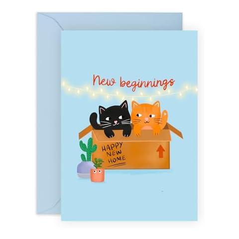 Central 23 Congratulations Card for New Home Cover