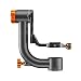 Produktbild Walimex pro Carbon Gimbal Head Stativkopf C15 - Hochwertiger 360 Grad Panorama Stativkopf Affenschaukel mit Arca Schnellwechselplatte,Traglast 20 kg, mit Tasche, für DSLR DSLM Spektiv Objektiv