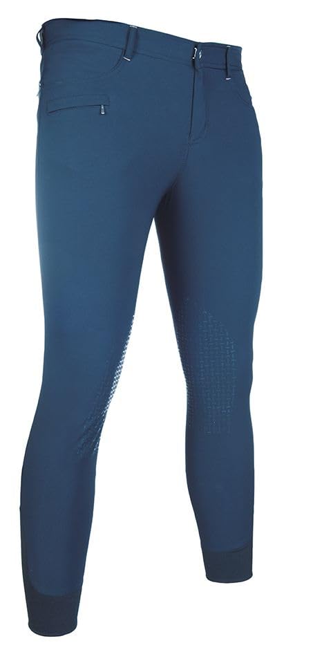 Couverture de cheval HKM Providence bleu noir 145 cm pour équipement équestre de box