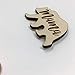 Mama Bear Wood Pin | Cute Hand-Made Mother's Day Gift for Mom