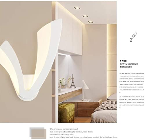 Apliques de Pared Leds en Forma de V Lámpara Moderna de Metal Iluminación de Interior 7