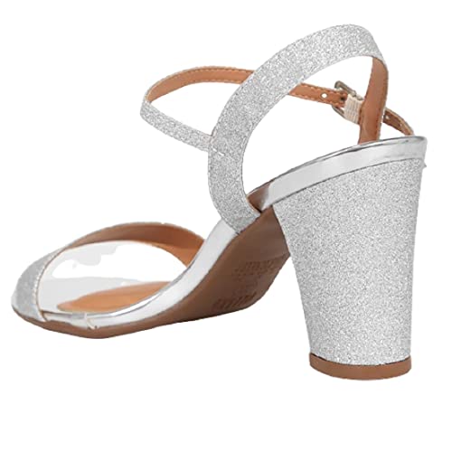 Sandália Feminina Vizzano 6262 474 Prata 36