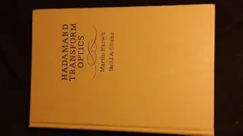 Hadamard transform optics First Edition book cover