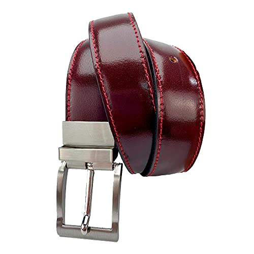 MÁRQUEZ CINTURONES Ceinture réversible pour homme de 35 mm en cuir | Cuir véritable | 35 mm,...