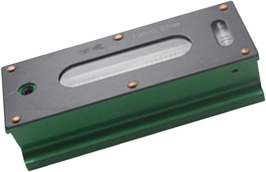 High Precision Metric 100mm Bar Leveler, Mechanical Bar Level Instrument Measuring Tool, Accuracy 0.02mm/756