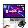 HP 15 Laptop, 15.6″ FHD Touchscreen, Windows 11 Pro, Intel Core i5-1334U (>i7-1165), 32GB RAM, 1TB SSD, Lifetime MS Office, Long Battery Life, Wi-Fi 6, Numpad, Fast Charge, for Business & Students