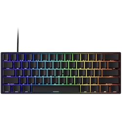 MonsGeek FUN60 Pro SP Wired Model, HE Sensor, 0.0004 inches (0.01 mm), Rapid Trigger, Magnetic Switch, English Layout, Numeric Keyless, Side Print, Wired 8K, Hot-Swap, SnapKeys (SOCD), ARGB Compatible, High Cost Performance, Gaming Keyboard, Black