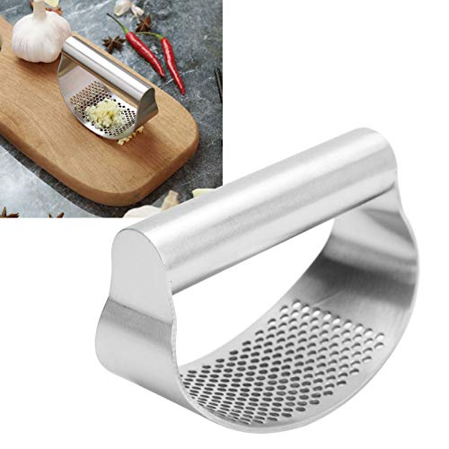 Prensa de alho, cortador de alho manual ergonomicamente projetado rapidamente amassa alho, etc
