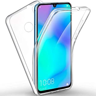 KP TECHNOLOGY Case for Huawei P30 Lite - 360°Full Body Hard PC Back and Soft Silicone TPU Front Integrated Transparent Slim Ultra-Thin Cover Case for Huawei P30 Lite