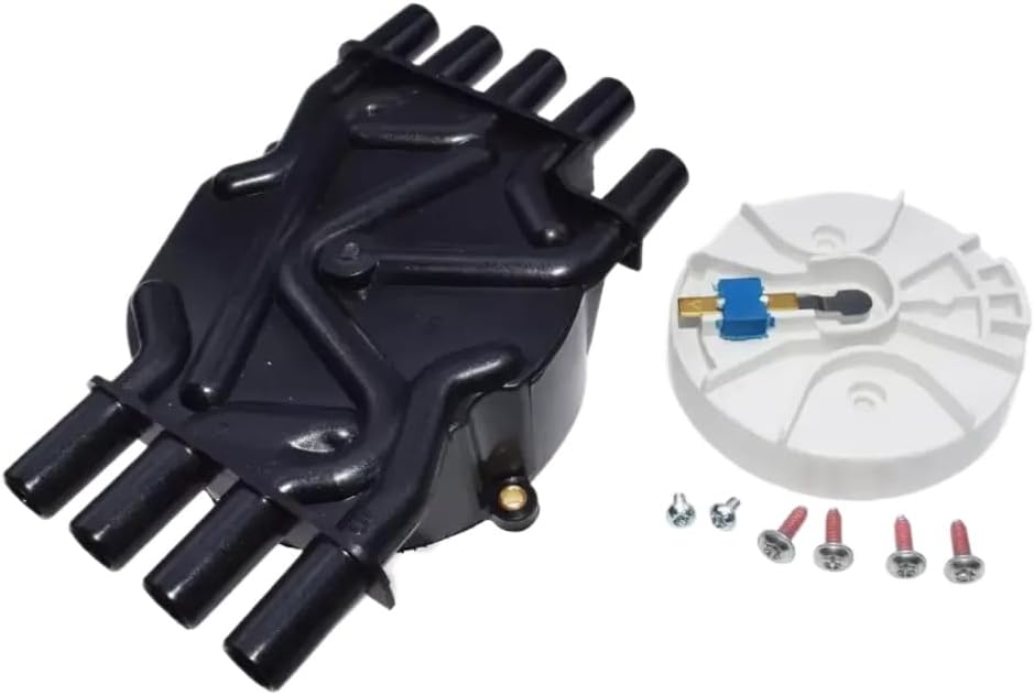 Distributor Cap And Rotor Kit 10452459 Compatible With 1996-2002 5.0L 5.7L V8 Escalade Vortec K3500 C2500