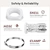 Magnetic Dryer Vent Coupling SDV180 Magnetic Dryer Vent Connector Kit White - 3