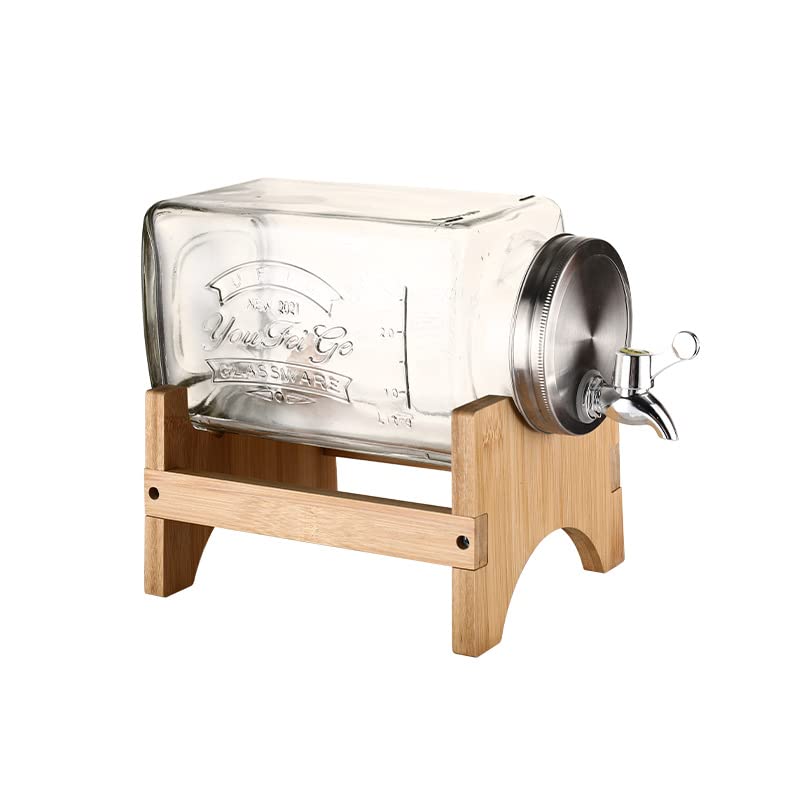 Pot à thé solaire et fontaine à eau en verre pour jardin