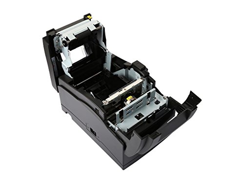 Star Micronics SP742ME Ethernet Receipt Printer, Compatible with Square and Clover, Impact, Auto Cutter, Power Supply and Cable Included and 2 Rolls of Epsilont Paper