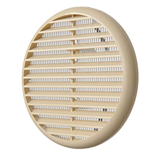 First Plast Gitter rund Hat aufstecken mit Fliegengitter d.155 80 < 125 sable-pass Air