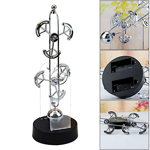 Image of AUGEN Balancing Pendulum Durable Metal Innovative Stress Relief Toy for Home Office Desktop Gift Decoration (1 Piece, 7579B4)