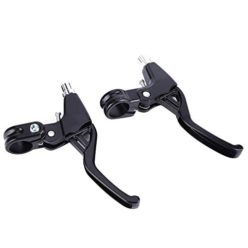 VGEBY1 Fahrradbremse, 4 Farben Aluminiumlegierung Fahrradbremse Griffe für Mountainbike Rennrad Faltrad(Schwarz)