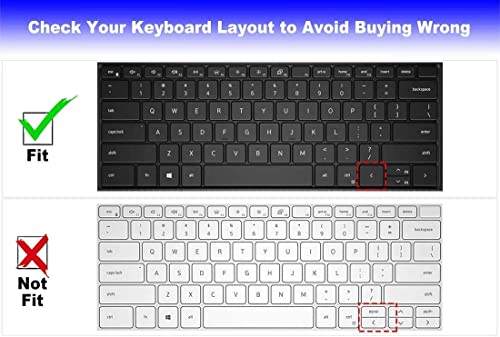 Keyboard Cover Skin For 2023 2022 2021 Dell Xps 15 9500 9510 9530 9520 15.6 Inch & New Xps 17 9720 9700 9710 17 Inch Dell Precision 5770 5570 5760 5560 15.6" 17.3" Laptop Us Layout (Colorful) #TOP1