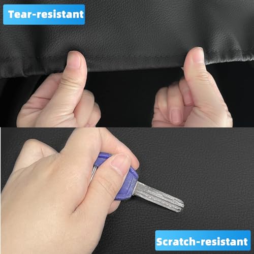 RV Tire Covers,Trailer Wheel Covers,General fit tire Diameter 26-29 inches, RV, Truck, SUV, Tough tire Wheel Protection Trucks,Trailers, campervans Wheel Cover,4 Pack-Black - Image 5