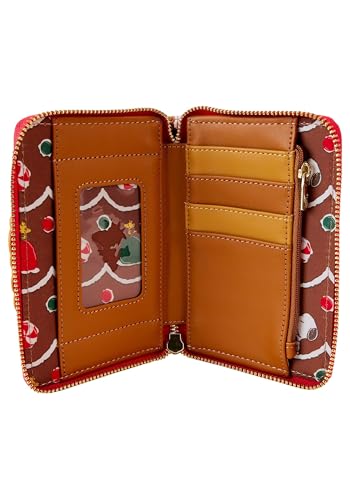 Loungefly Peanuts Snoopy Gingerbread Wreath Wallet Snoopy4
