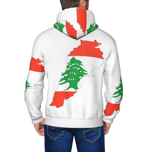 Sweat à capuche Liban EdWal idéal pour vos sorties décontractées - 7