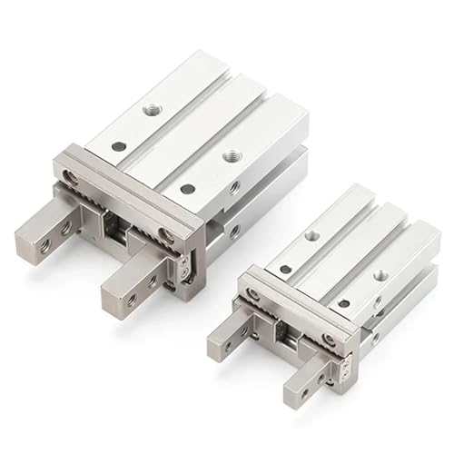 Pince en aluminium MHZ2 25D et vérin pneumatique double effet durable - 6