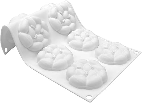 Miniatura 7 de mostsom Moldes de silicona para almendras de chocolate con 8 cavidades para fondant de caramelo de chocolate para molde de jabón y panadero