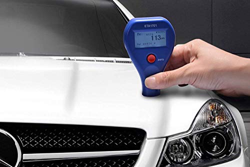 ETA-1701 Medidor Digital de Espesor de Recubrimiento Automotriz Coating Thickness Gauge Fe y NFe 0-1000um miniatura 3