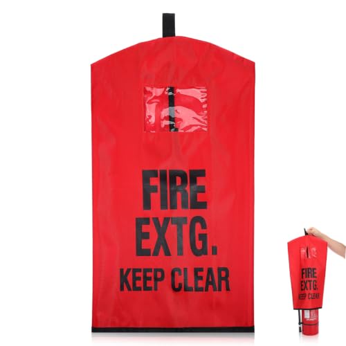 KALLORY Fire Extinguisher Cover Heavy Duty Fire Sa-fety Protective Sleeve from Scuffs & Accessories