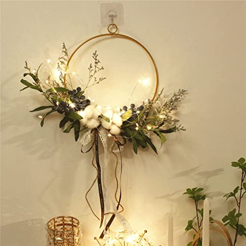 Décoration de fleurs à sec pour mur de restaurant et porche - 6