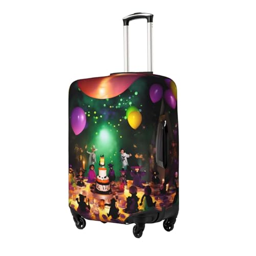 halloween Party Luggage Covers For Suitcase Approved,Suitcase Cover Protector Fit 18-32 InchLuggage2