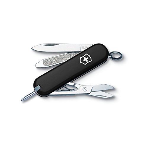 Victorinox Swiss Army Signature Pocket Knife, Black
