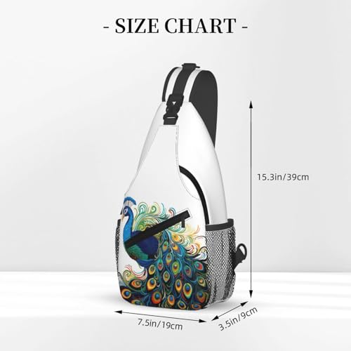Mochila Pecho Negra Estilo Sling para Senderismo miniatura 2